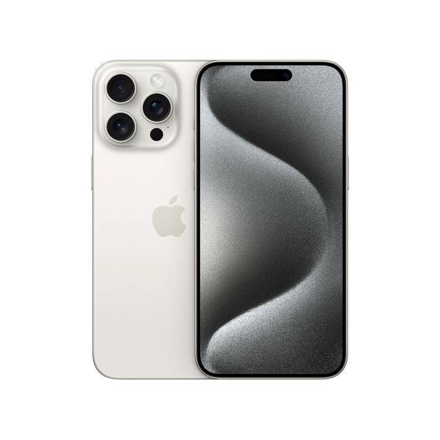 Apple iPhone 15 Pro Max 1 TB in White Titanium
