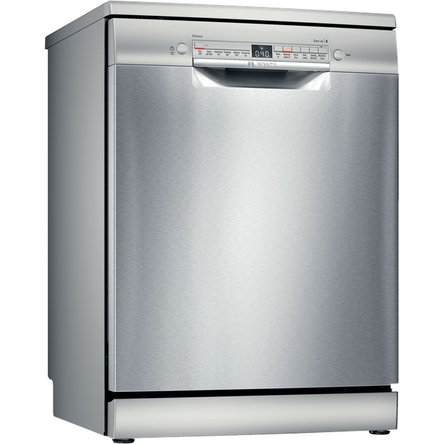 Bosch Serie 2 SMS2HVI66G Wifi Connected Standard Dishwasher - Stainless Steel - E Rated