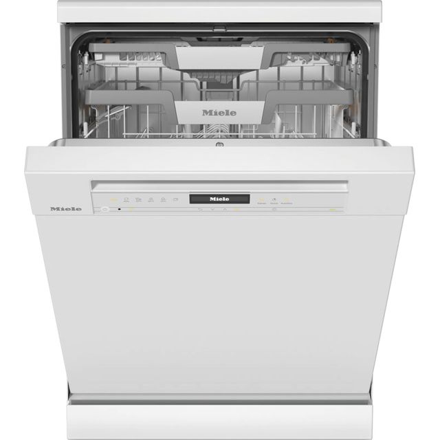 Miele G7622 SC BW Wifi Connected Standard Dishwasher – White – A Rated