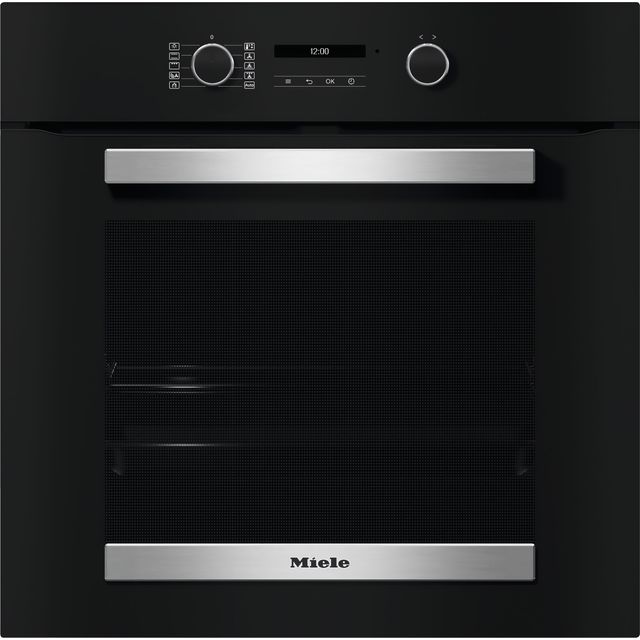 Miele ACTIVE H2467BP Wifi Connected Built In Electric Single Oven and Pyrolytic Cleaning - Stainless Steel look - A+ Rated