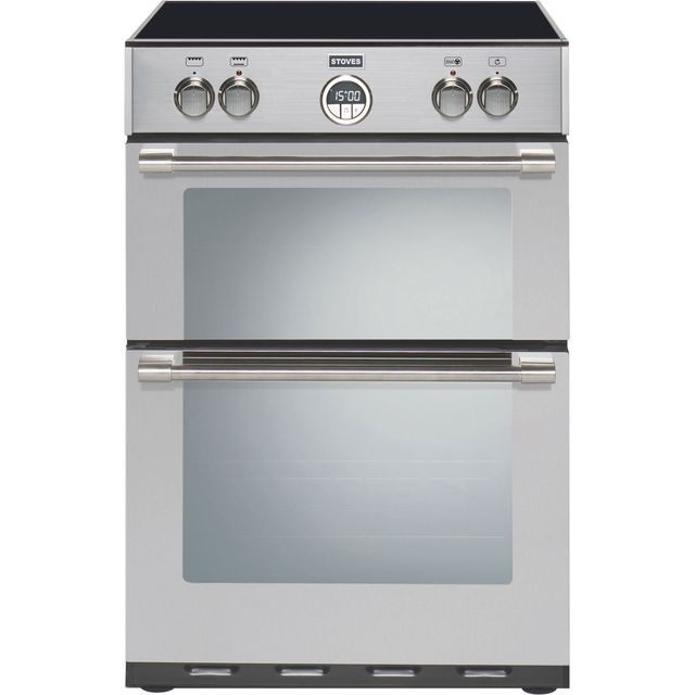 Stoves Sterling600MFTi 60cm Electric Cooker with Induction Hob - Stainless Steel - A/A Rated