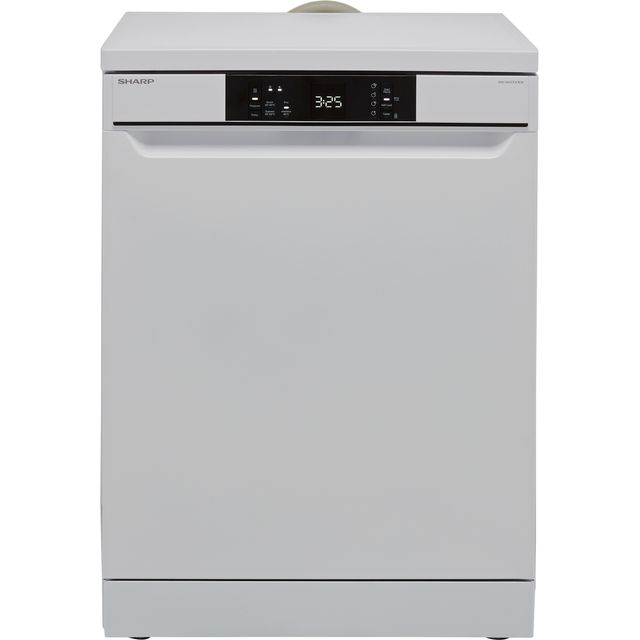 Sharp QW-NA1CF47EW-EN Standard Dishwasher - White - E Rated