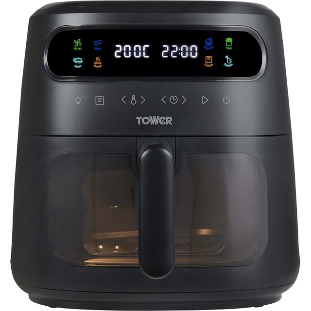 Tower Vortx Vizion 7.5L T17123 Single Drawer Air Fryer - Black