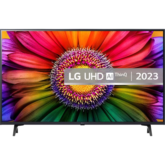 LG 43UR80006LJ 43" Smart 4K Ultra HD TV - Ashed Blue - 43UR80006LJ - 1