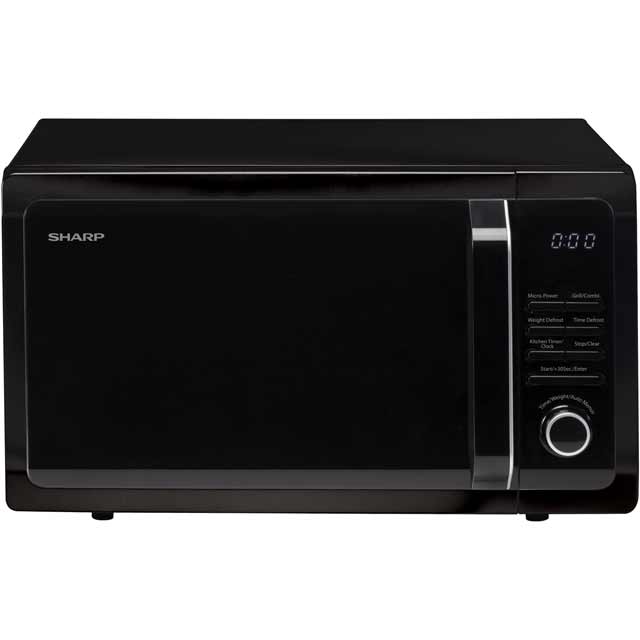 Sharp Microwave R764KM 900 Watt Microwave Free Standing Black New from AO eBay