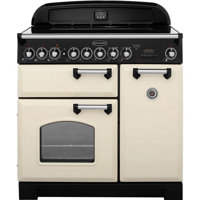 Rangemaster Classic Deluxe CDL90ECCR/C 90cm Electric Range Cooker with Ceramic Hob Review