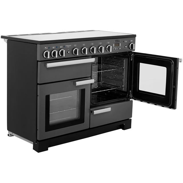Rangemaster PDL110EISS/C Professional Deluxe 110cm Electric Range Cooker - Stainless Steel / Chrome - PDL110EISS/C_SS - 4