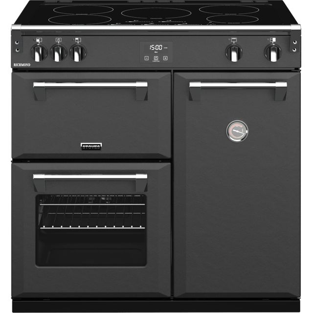 Stoves Richmond S900Ei 90cm Electric Range Cooker with Induction Hob – Anthracite – A/A/A Rated