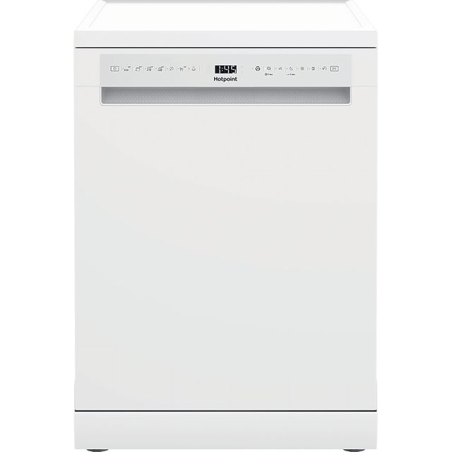 Hotpoint H7FHS41UK Standard Dishwasher – White – C Rated