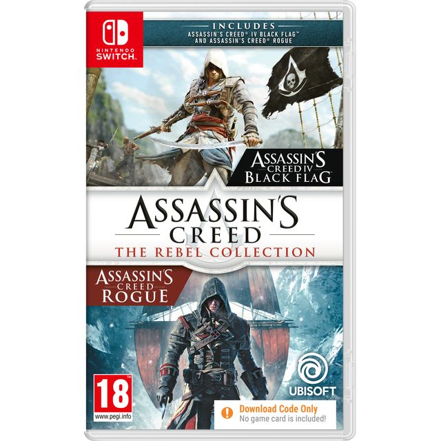 Assassins Creed: The Rebel Collection Remastered for Nintendo Switch - Digital Download Only