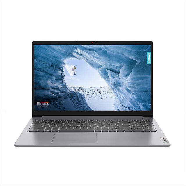 Lenovo IdeaPad 1 15.6 Laptop - Intel Celeron N, 128 GB SSD, 4 GB RAM - Cloud Grey