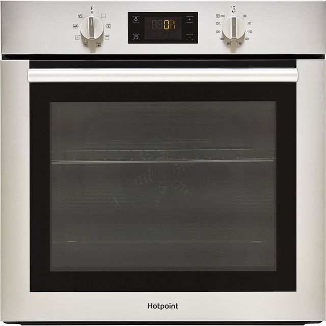 Hotpoint Class 4 SA4544HIX Built In Electric Single Oven - Stainless Steel - A Rated