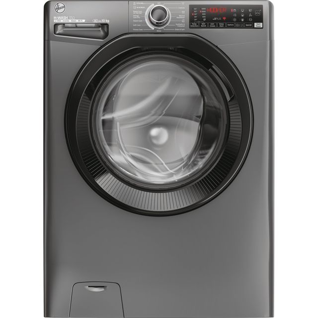 Hoover H-WASH 350 H3WPS4106TAMBR-80 10kg Washing Machine with 1400 rpm - Graphite - A Rated