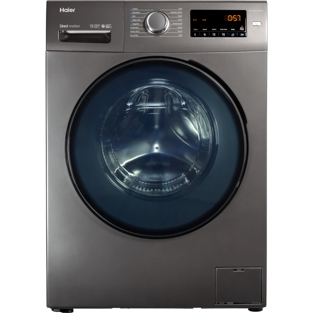 Haier HW100-B1439NS8 10kg Washing Machine with 1400 rpm – Graphite – A Rated