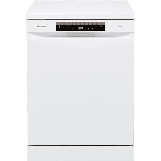 Hisense HS673C60WUK Standard Dishwasher - White - HS673C60WUK_WH - 1
