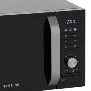 Samsung MS23F301TAK 23 Litre Microwave - Black - MS23F301TAK_BK - 3
