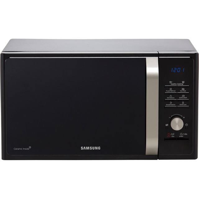 Samsung MW5000T MS28F303TFK 30cm tall, 52cm wide, Freestanding Compact Microwave - Black