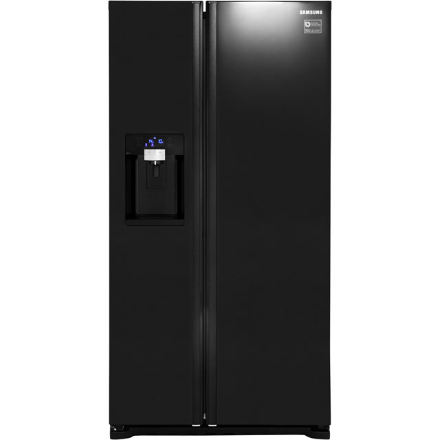 Samsung RSG5MUBP1 G-series 615 Litre Gloss Black American Fridge Freezer With Ice And Water Dispenser