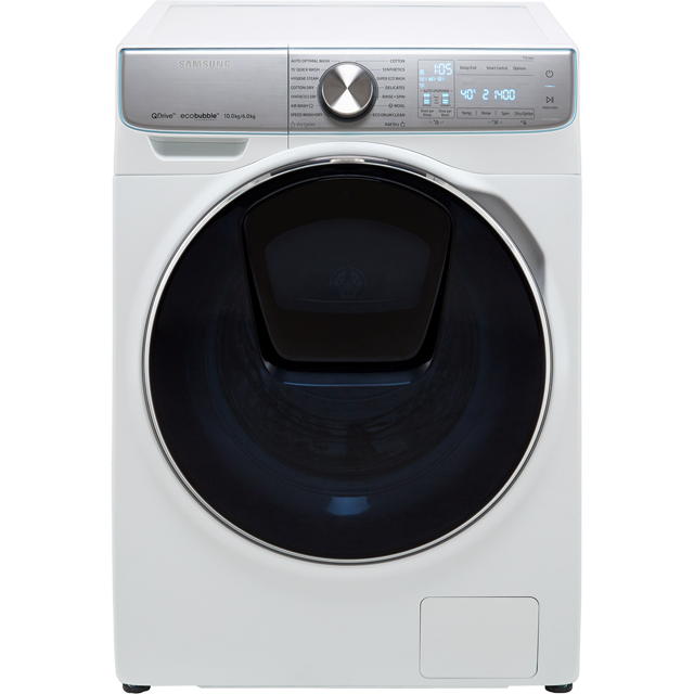Samsung QuickDrive™ WD10N84GNOA 10Kg / 6Kg Washer Dryer with 1400 rpm - White - A Rated