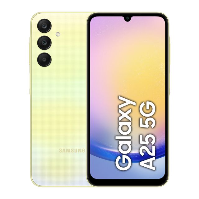 Samsung A25 5G 128 GB Smartphone in Yellow