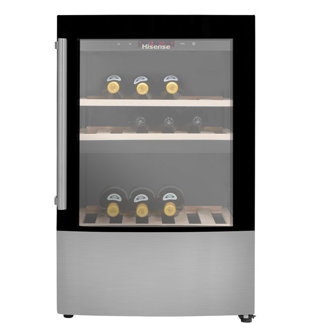 Hisense SC108DY Free Standing Wine Cooler Fits 38 Bottles Black New from AO eBay