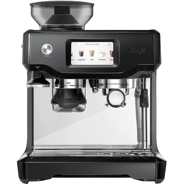 Sage The Barista Touch SES880BTR Bean to Cup Coffee Machine - Black Truffle