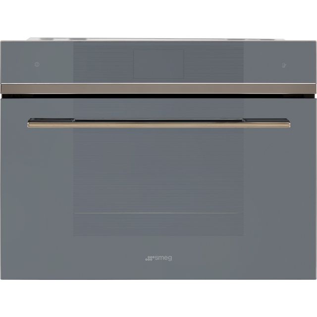Smeg Linea SF4104WVCPS Wifi Connected Built In Compact Electric Single Oven - Silver - A+ Rated