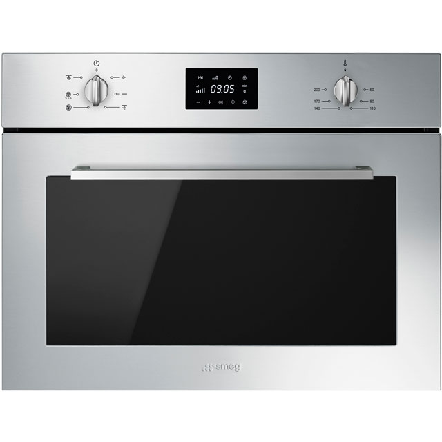 Smeg Cucina SF4400MCX Built In Compact Electric Single Oven with Microwave Function Review