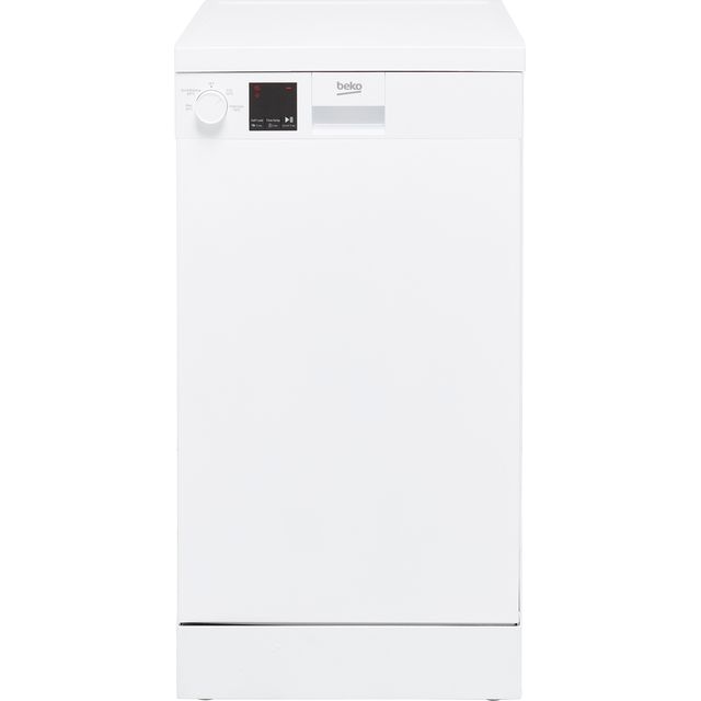 Beko DVS04X20W Slimline Dishwasher - White - E Rated