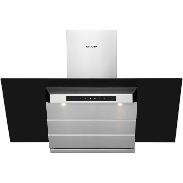 Sharp Integrated Cooker Hood in Inox Sharp Integrated Cooker Hood in Inox