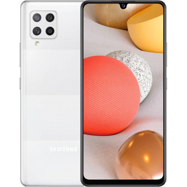 Samsung Galaxy A42 5G Smartphone in Prism Dot White Review