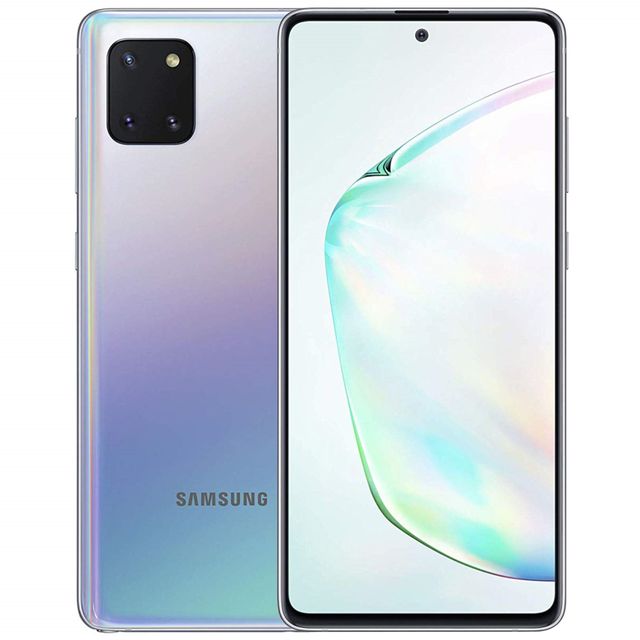 Samsung Galaxy Note 10 Lite Smartphone in Silver Review