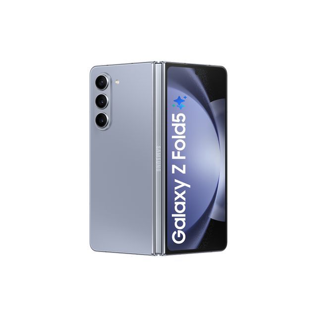 Samsung Galaxy Z Fold5 5G 512 GB Folding Smart Phone in Icy Blue