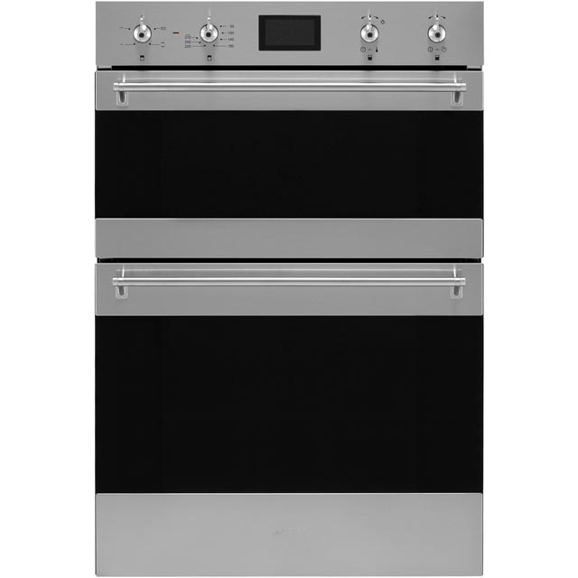 Smeg Classic DOSF6390X Built In Double Oven - Stainless Steel - DOSF6390X_SS - 1