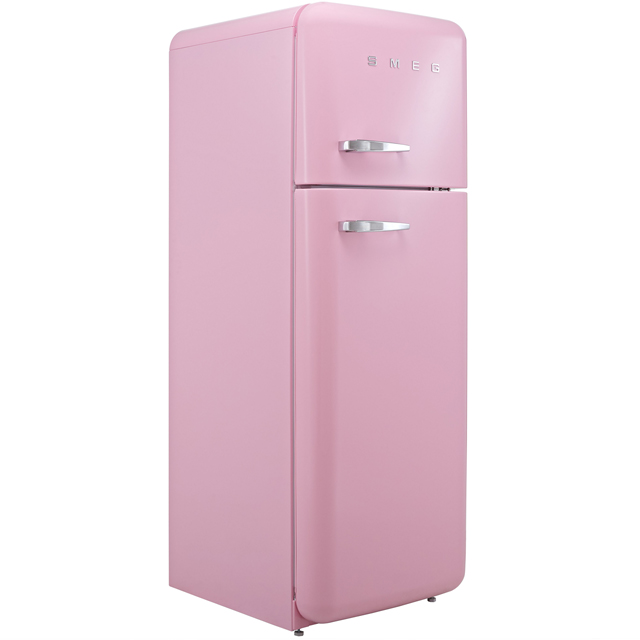 Smeg Right Hand Hinge FAB30RPK3 70/30 Fridge Freezer - Pink - A+++ Rated - FAB30RPK3_PK - 1