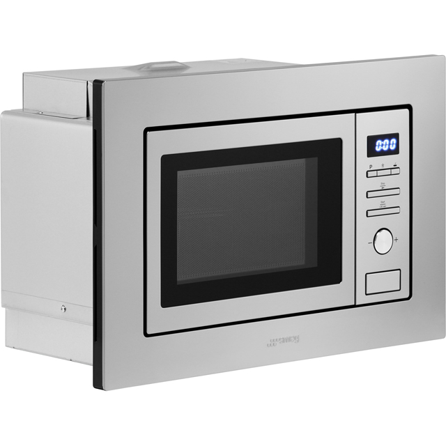 Smeg FMI017X Built In Compact Microwave With Grill - Stainless Steel - FMI017X_SS - 2