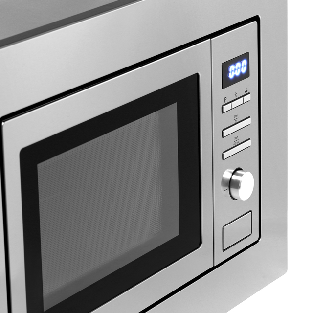 Smeg FMI017X Built In Compact Microwave With Grill - Stainless Steel - FMI017X_SS - 4