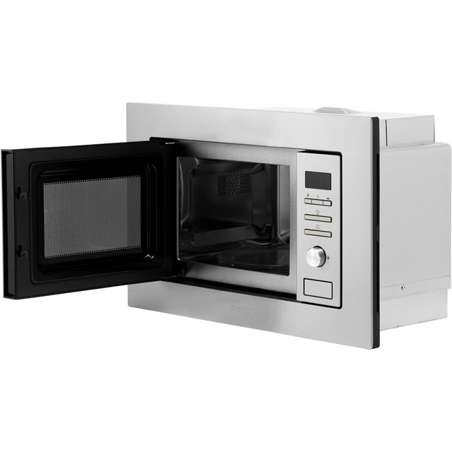 Smeg FMI020X Built In Compact Microwave With Grill - Stainless Steel - FMI020X_SS - 4