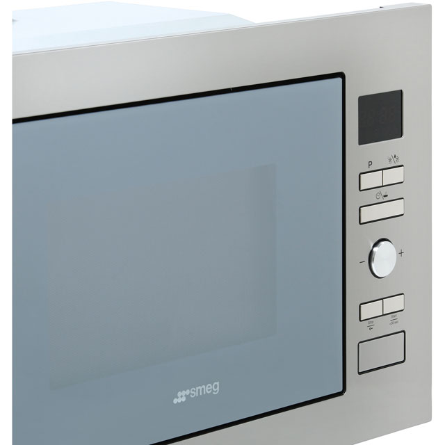 Smeg Cucina FMI425X Built In Compact Microwave With Grill - Stainless Steel - FMI425X_SS - 3