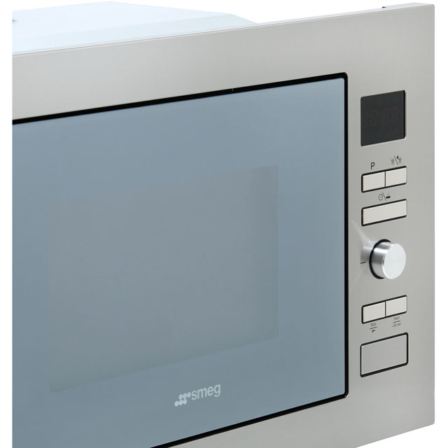 Smeg Cucina FMI425X Built In Compact Microwave With Grill - Stainless Steel - FMI425X_SS - 4