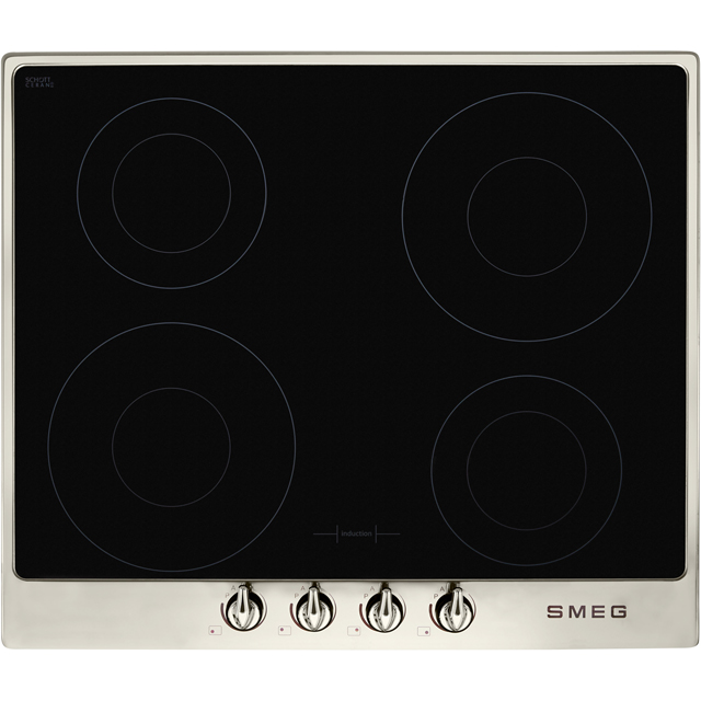 Smeg Victoria SI964XM Built In Induction Hob - Stainless Steel - SI964XM_SI - 1