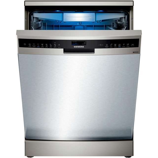 Siemens IQ-500 SN258I06TG Wifi Connected Standard Dishwasher - Stainless Steel - A+++ Rated - SN258I06TG_SS - 1