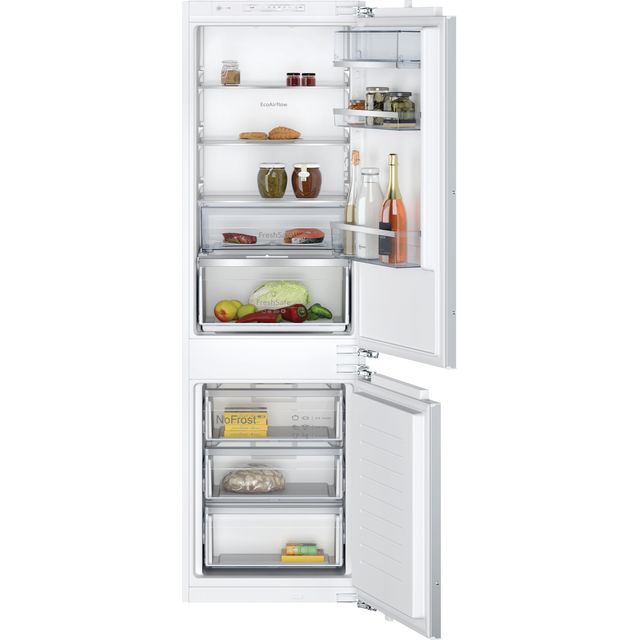 NEFF N50 KI7862FE0G Integrated 60/40 Frost Free Fridge Freezer with Fixed Door Fixing Kit – White – E Rated