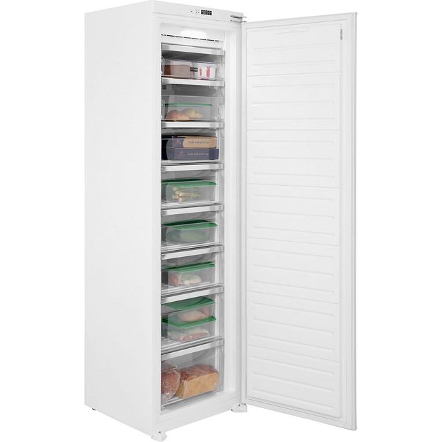 Stoves INT TALL FRZ Built In Upright Freezer - White - INT TALL FRZ_WH - 1