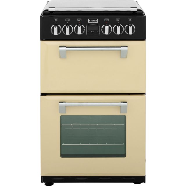 Stoves Mini Range RICHMOND550E 55cm Electric Cooker with Ceramic Hob - Champagne - A/A Rated