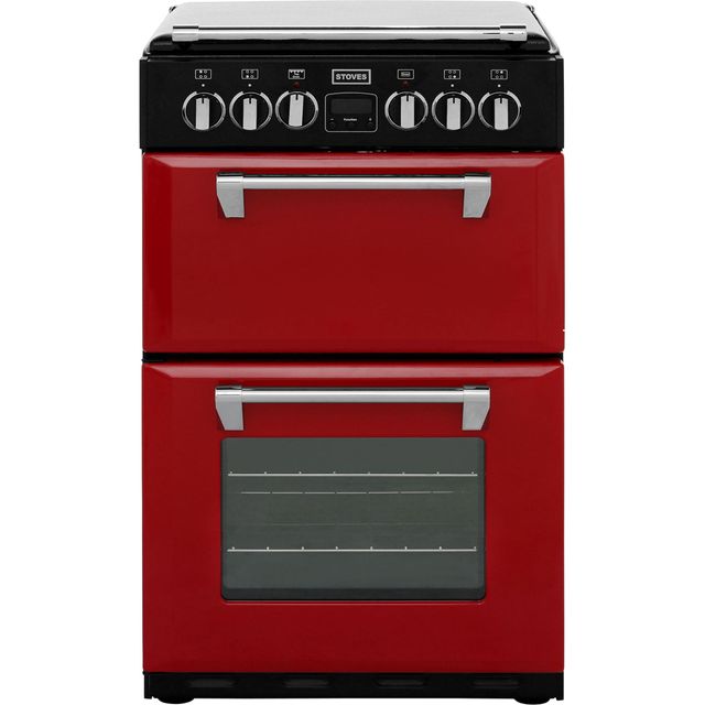Stoves Mini Range RICHMOND550E 55cm Electric Cooker with Ceramic Hob - Jalapeno - A/A Rated