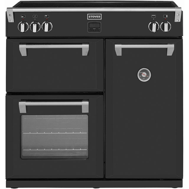 Stoves Richmond RICHMOND900Ei 90cm Electric Range Cooker with Induction Hob - Black Best Price, Cheapest Prices Stoves Richmond RICHMOND900Ei 90cm Electric Range Cooker with Induction Hob - Black Best Price, Cheapest Prices