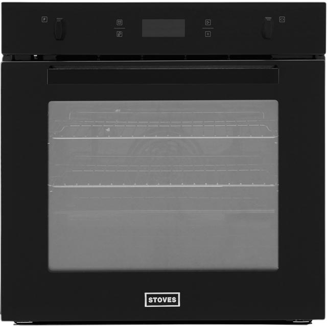 Stoves SEB602PY Built In Electric Single Oven with Pyrolytic Cleaning - Black - A Rated