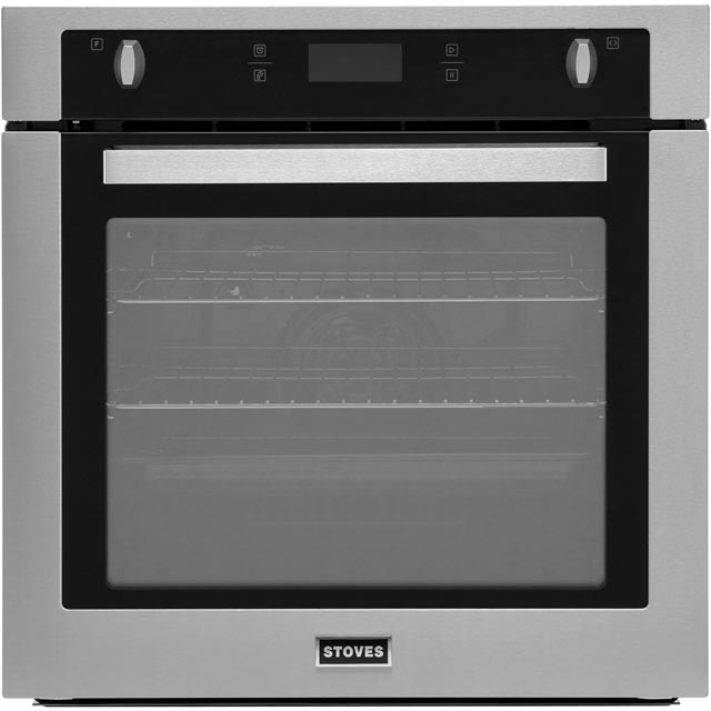 Stoves SEB602PY Built In Electric Single Oven and Pyrolytic Cleaning - Stainless Steel - A Rated