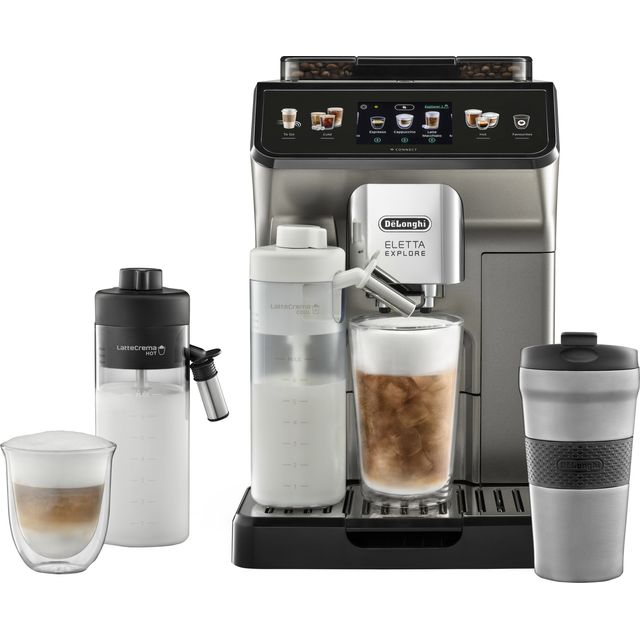 DeLonghi Eletta Explore ECAM450.86.T Bean to Cup Coffee Machine - Black